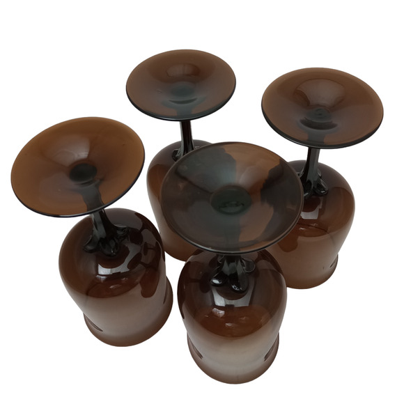 Lenox Crystal Espresso Brown Water Goblets - Picture 4 of 4